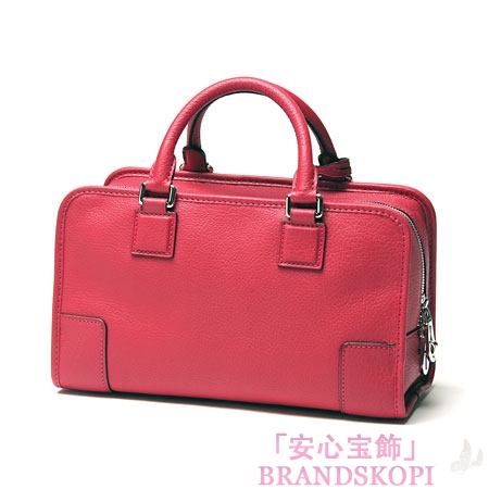 ロエベ/LOEWE/ レザーハンドバッグ/AMAZONA28/アマソナ28 /レッド35235-a03-7400