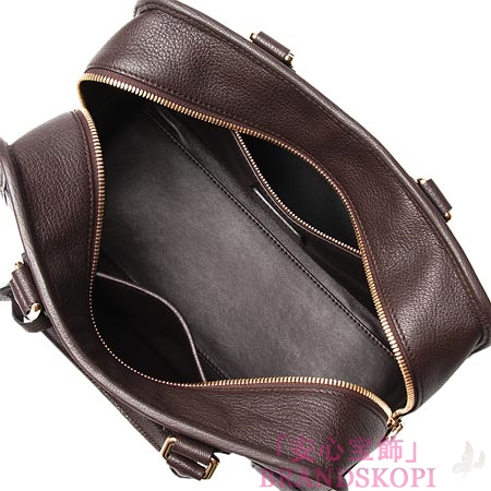 ロエベ/LOEWE/ レザーハンドバッグ/AMAZONA28/アマソナ28 /チョコレートブラウン35235-a03-3270