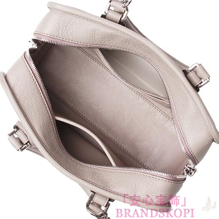 ロエベ/LOEWE/ レザーハンドバッグ（２ＷＡＹ仕様）/AMAZONA23/アマソナ23 /アッシュグレー35235-593-1190
