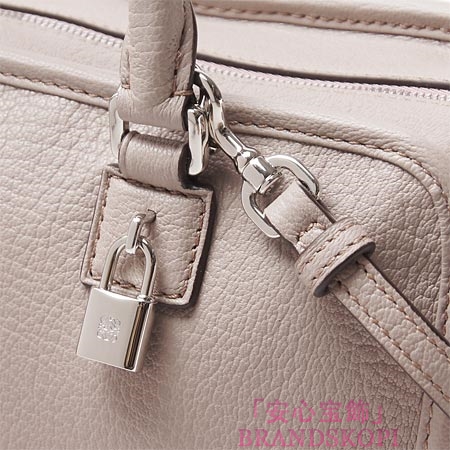 ロエベ/LOEWE/ レザーハンドバッグ（２ＷＡＹ仕様）/AMAZONA23/アマソナ23 /アッシュグレー35235-593-1190
