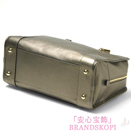 ロエベ/LOEWE/ レザーハンドバッグ(２ＷＡＹ仕様)/AMAZONA/35237-a22-3240 /ブロンズ