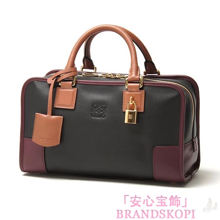 ロエベ/LOEWE/ ハンドバッグ/35264aa03-0007-1319 /ブラック/チェスナット