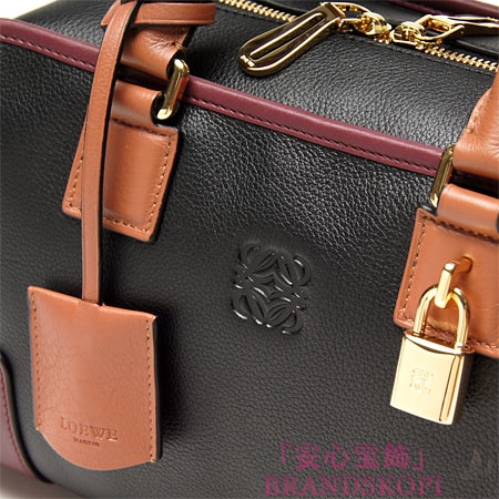 ロエベ/LOEWE/ ハンドバッグ/35264-aa03-1319 /ブラック/チェスナット