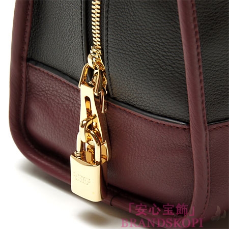 ロエベ/LOEWE/ ハンドバッグ/35264-aa03-1319 /ブラック/チェスナット