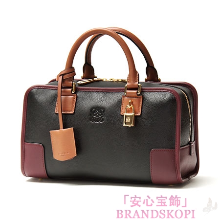 ロエベ/LOEWE/ ハンドバッグ/35264-aa03-1319 /ブラック/チェスナット