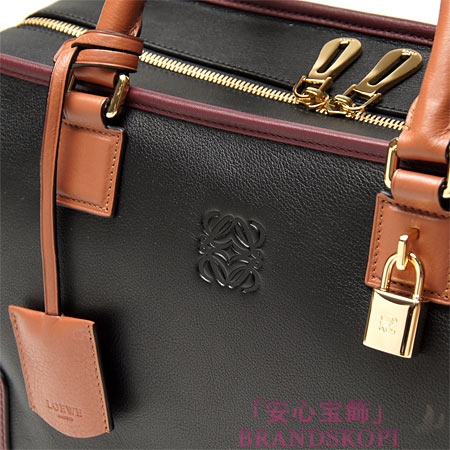 ロエベ/LOEWE/ ハンドバッグ/35264-a22-1319 /ブラック/チェスナット