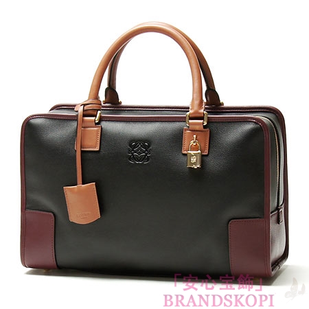 ロエベ/LOEWE/ ハンドバッグ/35264-a22-1319 /ブラック/チェスナット