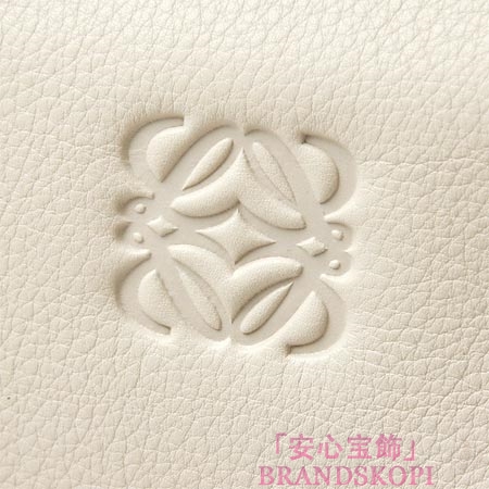 ロエベ/LOEWE/ レザーハンドバッグ/AMAZONA/アマソナ /ストーンベージュ×ダークレッド×ブラウン35262-a22-2631