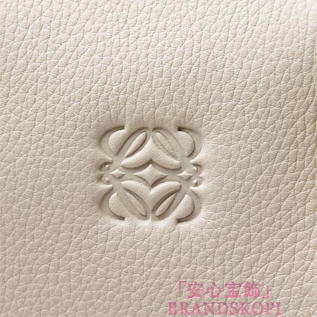 ロエベ/LOEWE/ レザーハンドバッグ/AMAZONA28/アマソナ28 /ストーンベージュ×ダークレッド×ブラウン35262-a03-2631