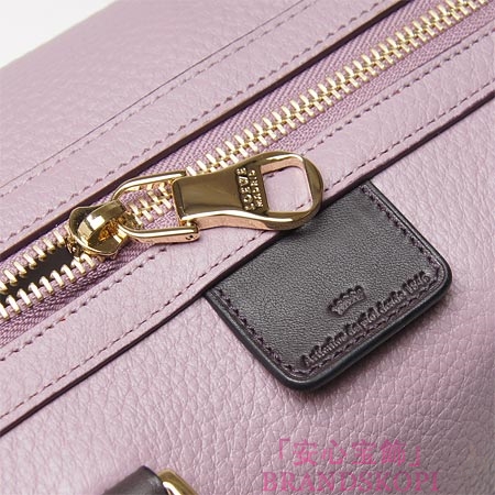 ロエベ/LOEWE/ レザーハンドバッグ(2WAY仕様)/31626-f27-6140 /ラヴェンダー×ブラウン