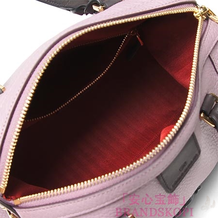 ロエベ/LOEWE/ レザーハンドバッグ(2WAY仕様)/31626-f27-6140 /ラヴェンダー×ブラウン