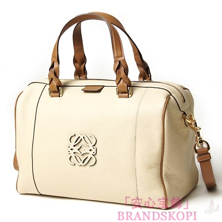 ロエベ/LOEWE/ レザーハンドバッグ（２ＷＡＹ仕様）/31626-f24-2630 /ストーン