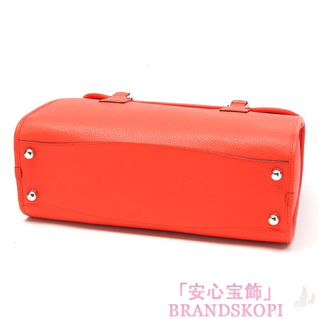 ロエベ/LOEWE/ レザーハンドバッグ/32984-c81-7130 /CORAL