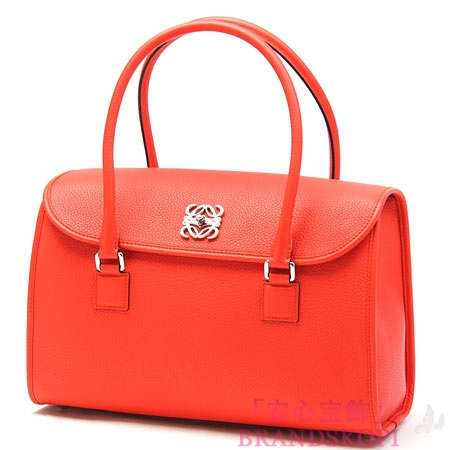 ロエベ/LOEWE/ レザーハンドバッグ/32984-c81-7130 /CORAL