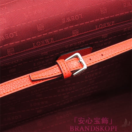 ロエベ/LOEWE/ レザーハンドバッグ/32984-c81-7130 /CORAL