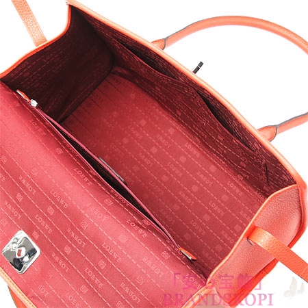 ロエベ/LOEWE/ レザーハンドバッグ/32984-c81-7130 /CORAL