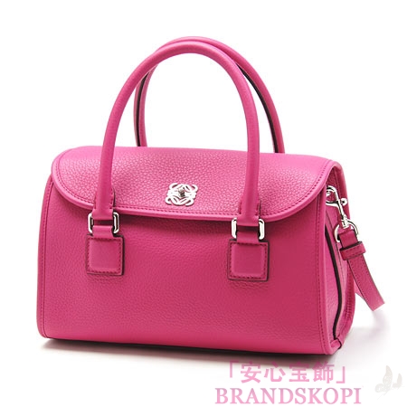 ロエベ/LOEWE/ レザーハンドバッグ(２ＷＡＹ仕様)/32984-d80-7440 /MAGENTA