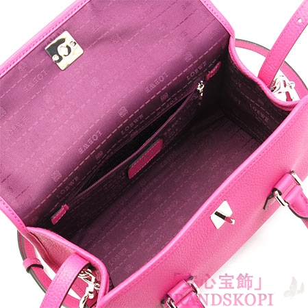 ロエベ/LOEWE/ レザーハンドバッグ(２ＷＡＹ仕様)/32984-d80-7440 /MAGENTA