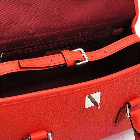 ロエベ/LOEWE/ レザーハンドバッグ(２ＷＡＹ仕様)/32984-d80-7130 /CORAL
