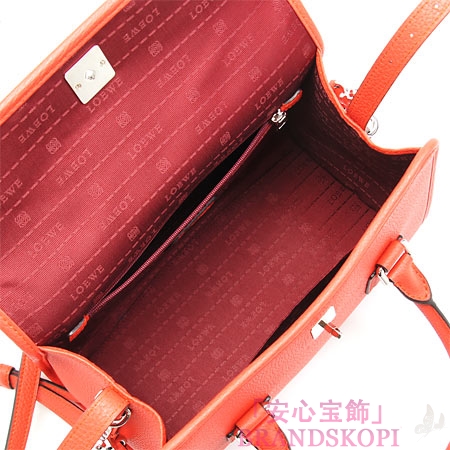 ロエベ/LOEWE/ レザーハンドバッグ(２ＷＡＹ仕様)/32984-d80-7130 /CORAL