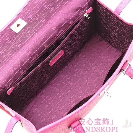 ロエベ/LOEWE/ レザーハンドバッグ32984-c81-7440 /MAGENTA