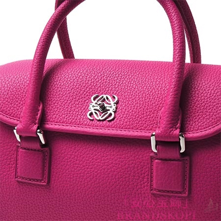 ロエベ/LOEWE/ レザーハンドバッグ（２WAY仕様）/32984-d80-7070 /ブライトマゼンダ