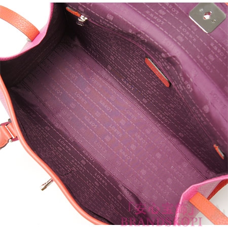 ロエベ/LOEWE/ レザーハンドバッグ/32984-bc81-7347 /マゼンタ/コーラル
