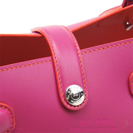 ロエベ/LOEWE/ レザートートバッグ/36471-g60-7440 /MAGENTA