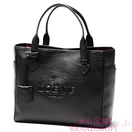 ロエベ/LOEWE/ レザートートバッグ/37779-751-1100 /ブラック