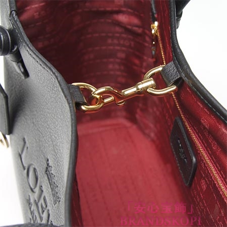 ロエベ/LOEWE/ レザートートバッグ/37779-751-1100 /ブラック