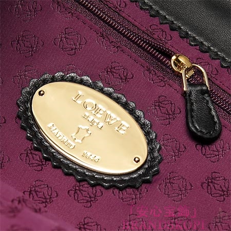 ロエベ/LOEWE/ レザートートバッグ/ALA/アラ /ブラック31582-d22-1100