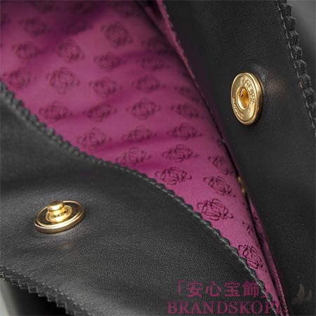 ロエベ/LOEWE/ レザートートバッグ/ALA/アラ /ブラック31582-d22-1100