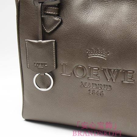 ロエベ/LOEWE/ レザートートバッグ/37779-751-3640 /キャラメルブラウン