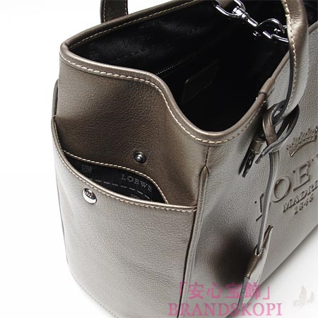 ロエベ/LOEWE/ レザートートバッグ/37779-751-3640 /キャラメルブラウン
