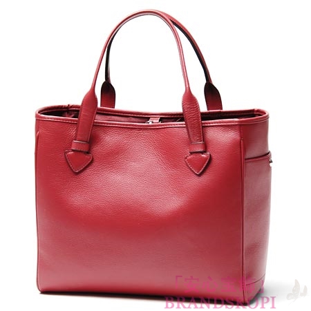 ロエベ/LOEWE/ レザートートバッグ/37779-751-7400 /リップスティックレッド