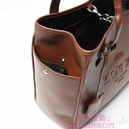 ロエベ/LOEWE/ レザートートバッグ/37779-751-2530 /タンブラウン