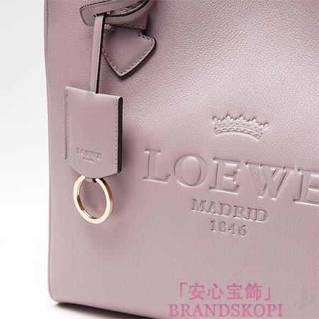 ロエベ/LOEWE/ レザートートバッグ/37779-751-7341 /パウダーピンク