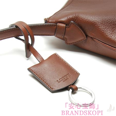 ロエベ/LOEWE/ レザーショルダーバッグ/37779-a45-2530 /タンブラウン