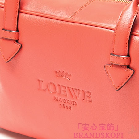 ロエベ/LOEWE/ ハンドバッグ/37779-e35-7130 /コーラル