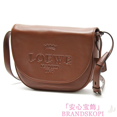 ロエベ/LOEWE/ レザーショルダーバッグ/37779-752-2530 /タンブラウン