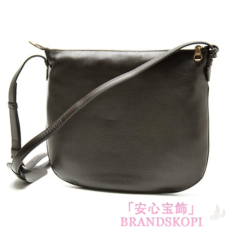 ロエベ/LOEWE/ レザーショルダーバッグ/37779-a45-3110 /コーヒーブラウン