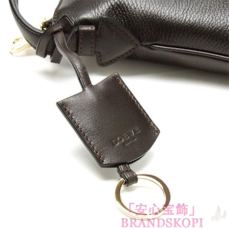 ロエベ/LOEWE/ レザーショルダーバッグ/37779-a45-3110 /コーヒーブラウン