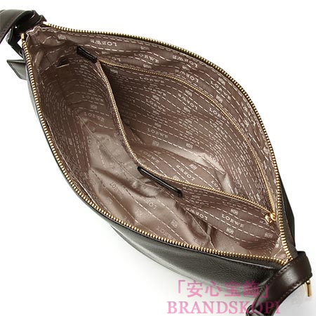 ロエベ/LOEWE/ レザーショルダーバッグ/37779-a45-3110 /コーヒーブラウン