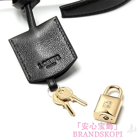 ロエベ/LOEWE/ レザーショルダーバッグ/37779-752-1100 /ブラック