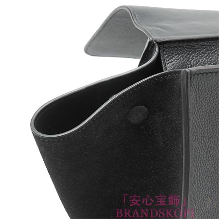 セリーヌ/CELINE/ レザー ハンドバッグ（２ＷＡＹ仕様）/TRAPEZE トラペーズ /Black 16954-3mdb-38no