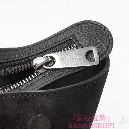 セリーヌ/CELINE/ レザー ハンドバッグ（２ＷＡＹ仕様）/TRAPEZE トラペーズ /Black 16954-3mdb-38no