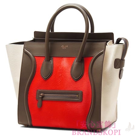 セリーヌ/CELINE/ レザーハンドバッグ/LUGGEGE ラゲージ /Brick 16521-3nsd-28bk