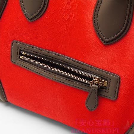 セリーヌ/CELINE/ レザーハンドバッグ/LUGGEGE ラゲージ /Brick 16521-3nsd-28bk