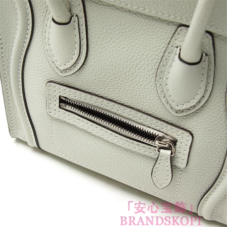 セリーヌ/CELINE/ レザーハンドバッグ（２ＷＡＹ仕様）/LUGGEGE/ラゲージ ナノショッパー16824-3lug-01lu
