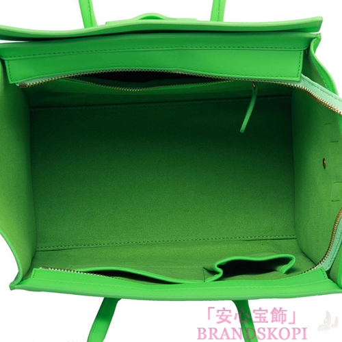 セリーヌ2014年春夏新作ラゲージ ミニショッパートートバッグ コバルトプルーCELINE-3333